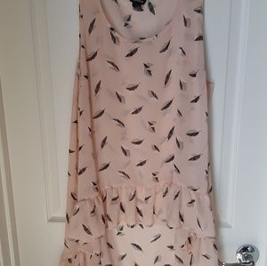 TORRID High Low Ruffle Tank